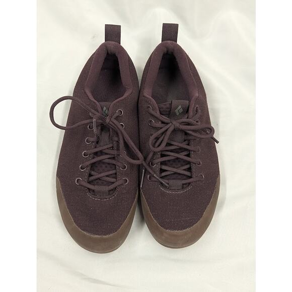 Black Diamond Equipment Women Sz 8 Maroon Knit Circuit Shoes Sneaker - Picture 6 of 10